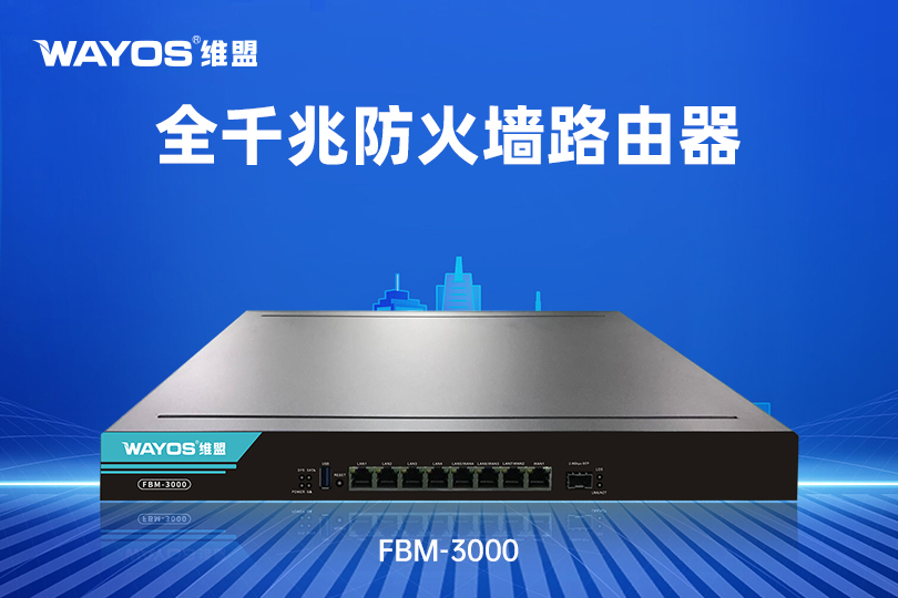 FBM-3000全千兆防火墙路由器
