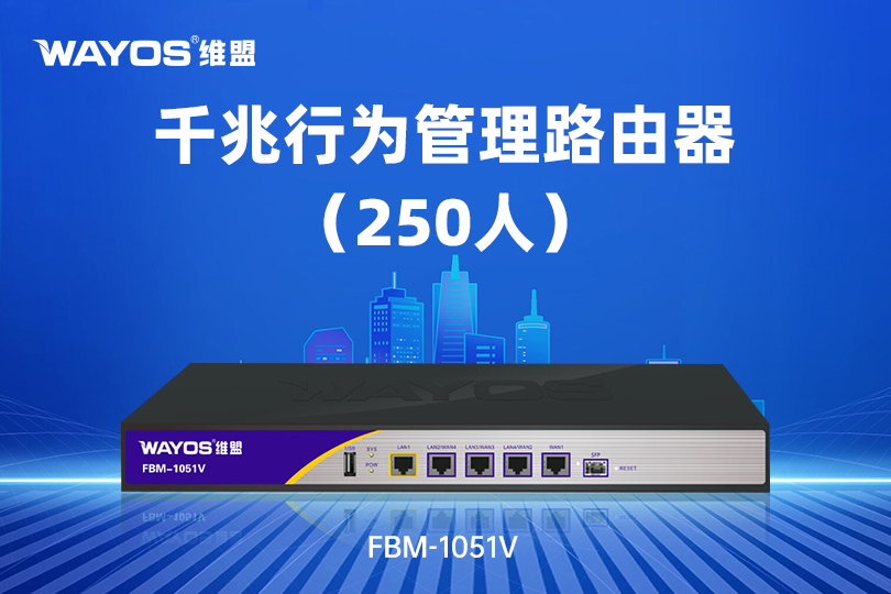 FBM-1051V千兆行为管理路由器