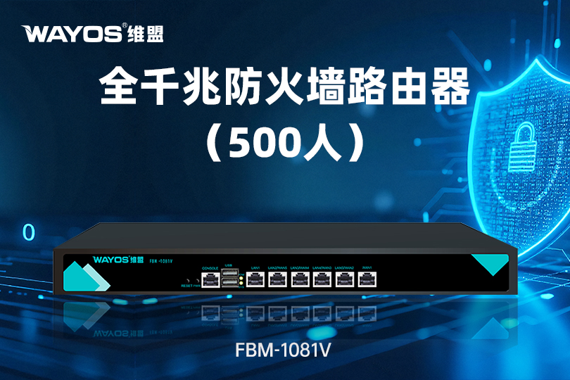 FBM-1081V千兆行为管理路由器