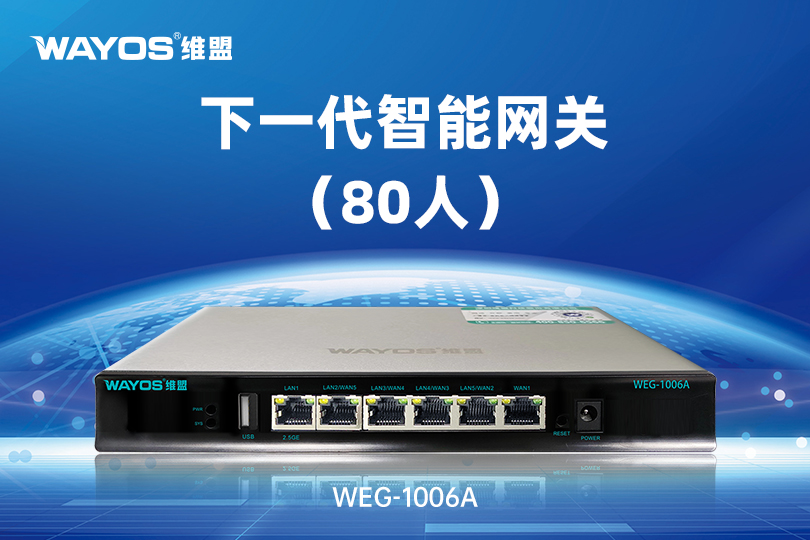 WEG-1006A下一代智能网关（80人）